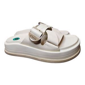 Chaco Angora Townes Sandals Midform Comfort Cushioned Slides Womens Size 8